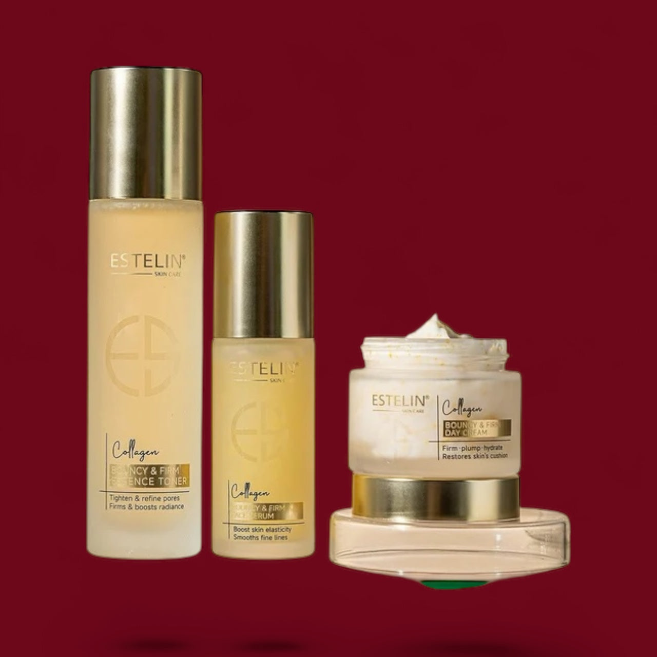 Estelin - Bouncy & Firm Collagen Skin Care Set (Original)