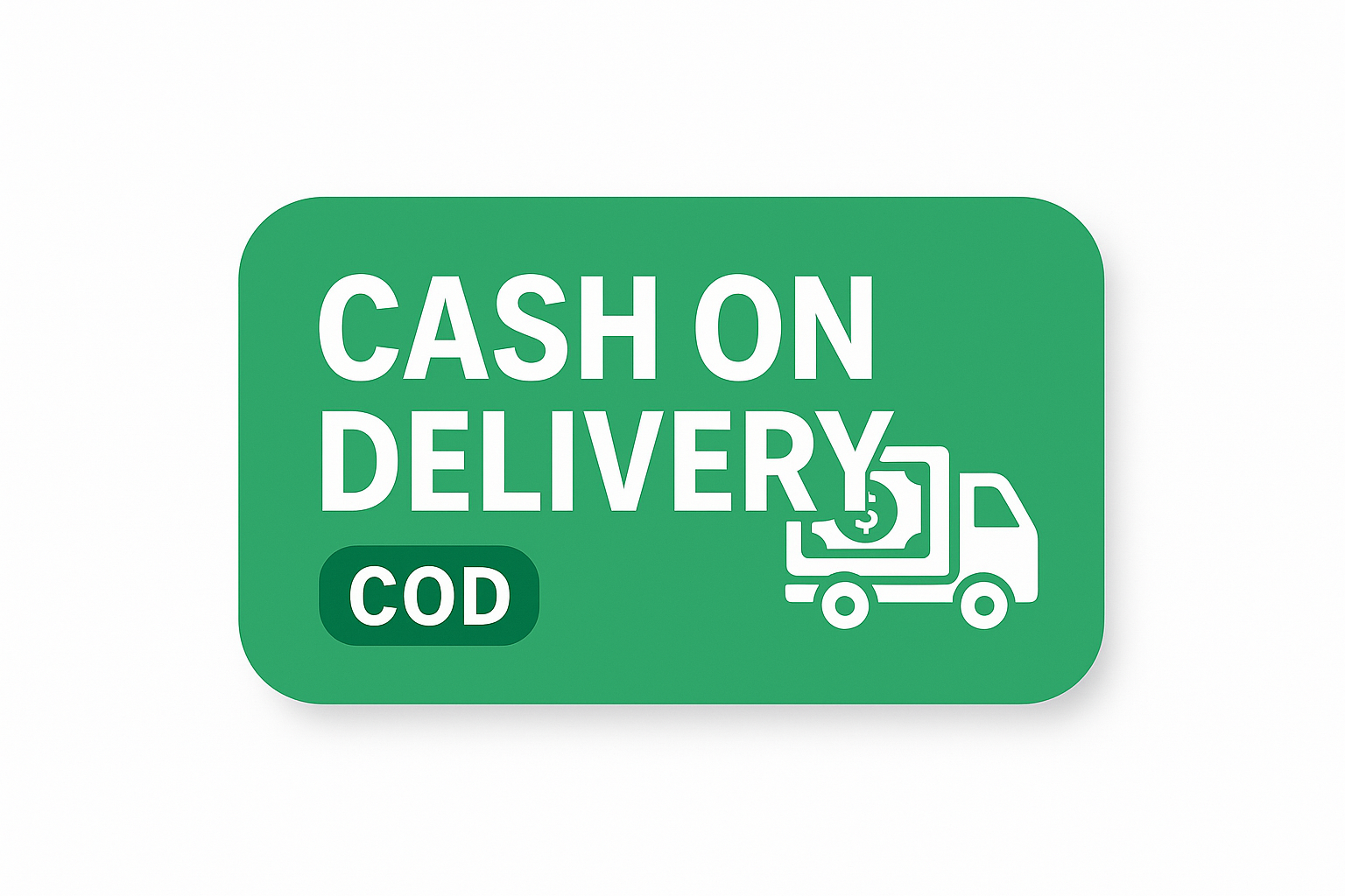 CASH ON DELIVEREY (COD) BADGE